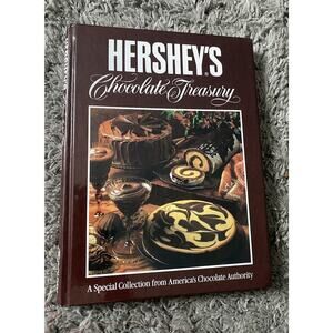 VTG Hershey's Chocolate Treasury Cookbook 1984 With The Hershey Story 285 pgs